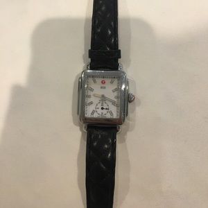 Michele Deco 16 Diamond Dial Watch